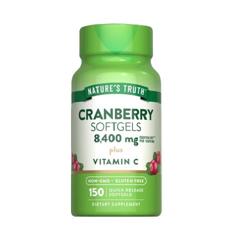 NATURE'S TRUTH CRANBERRY PLUS VIT C 150'S