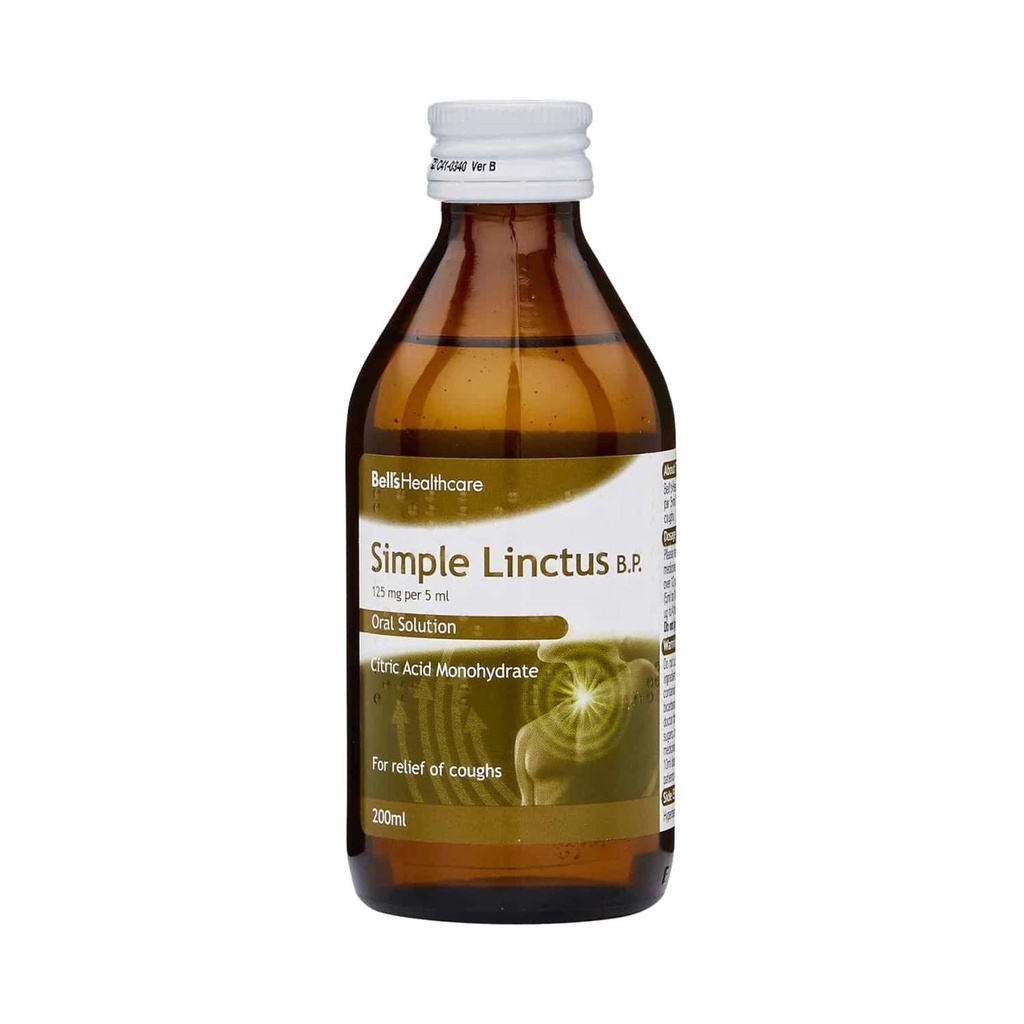 SIMPLE LINCTUS 125MG/5ML.(BELL'S )200ML