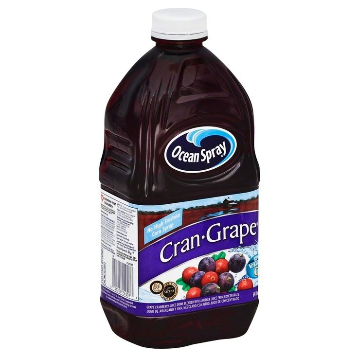 OCEAN SPRAY CRAN-GRAPE JUICE 2.83LTR