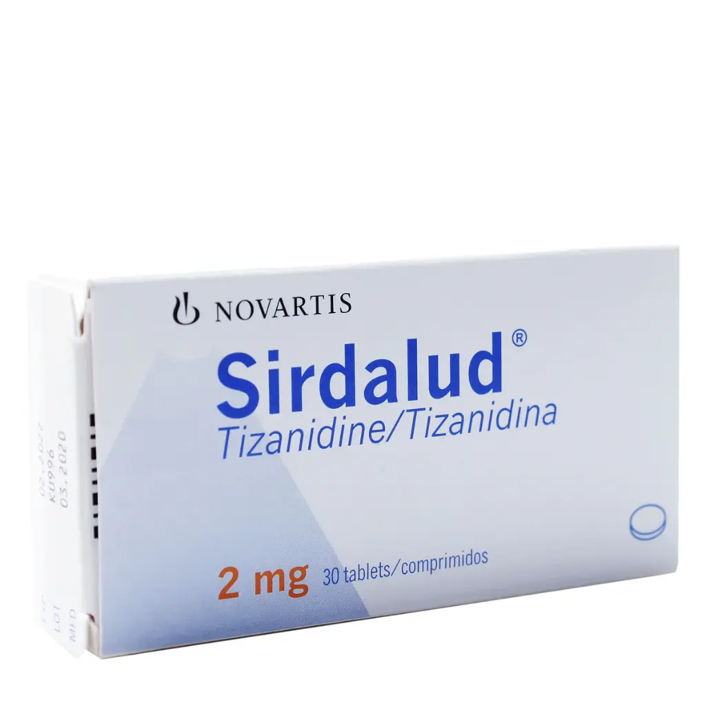 [ME-SIR01] SIRDALUD TAB 2MG (TIZANIDINE)/TAB