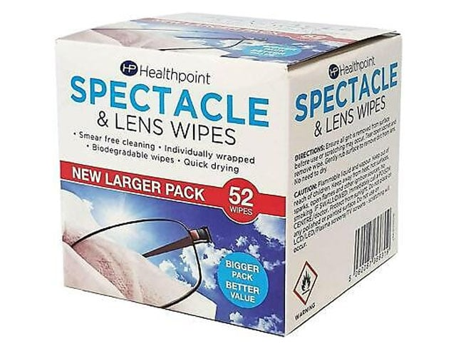 [HH-SPE01] SPECTACLE WIPES (HEALTHPOINT) 50'S