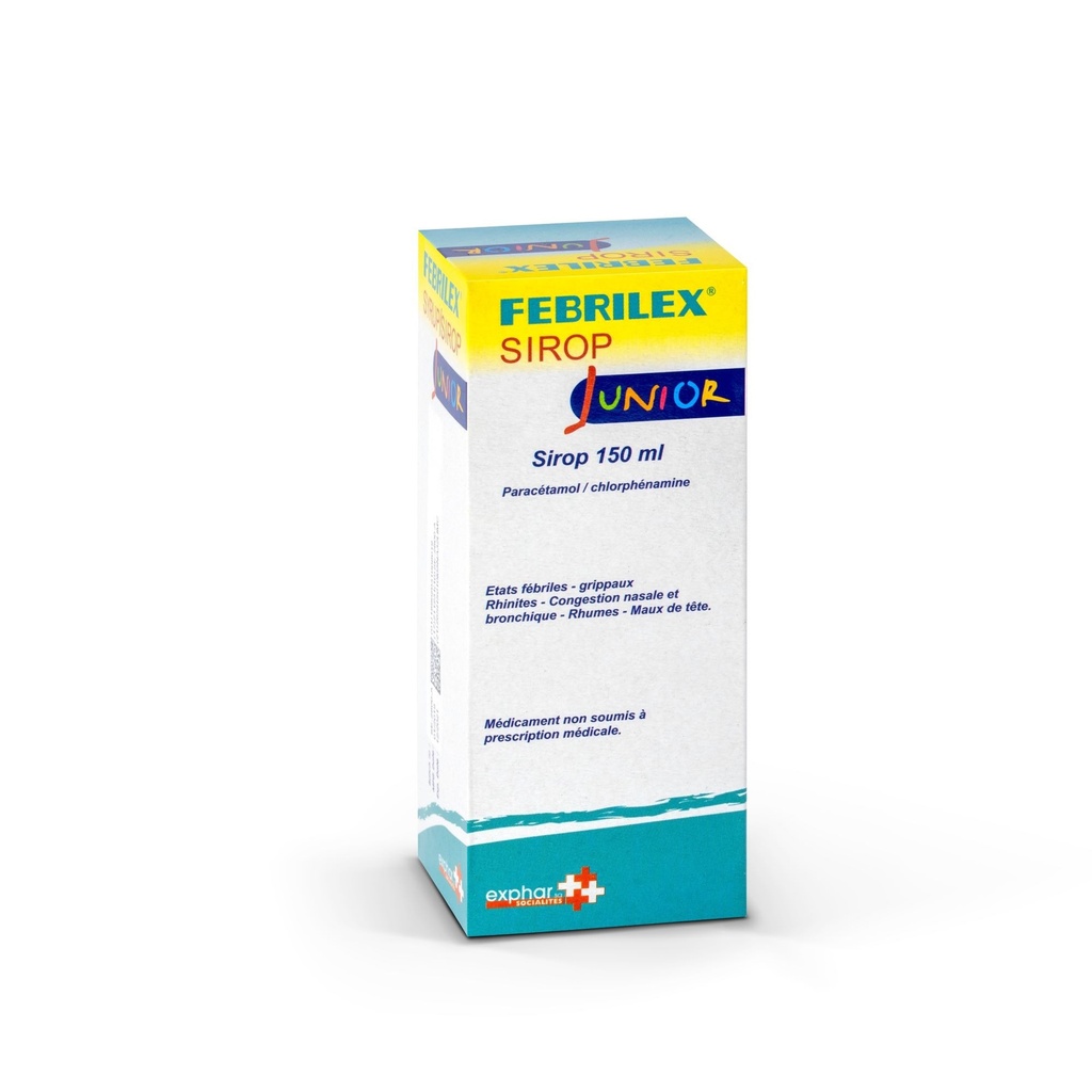FEBRILEX JUNIOR SYRUP 150ML