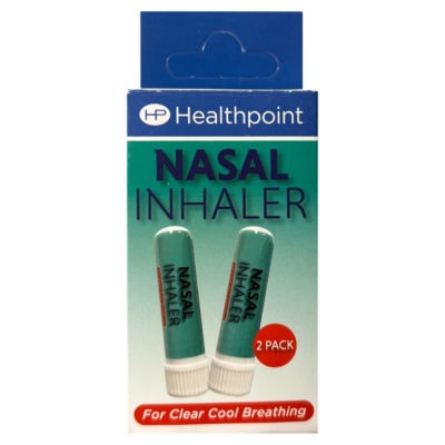 [ME-HEA07] HEALTHPOINT NASAL INHALER TWIN PK