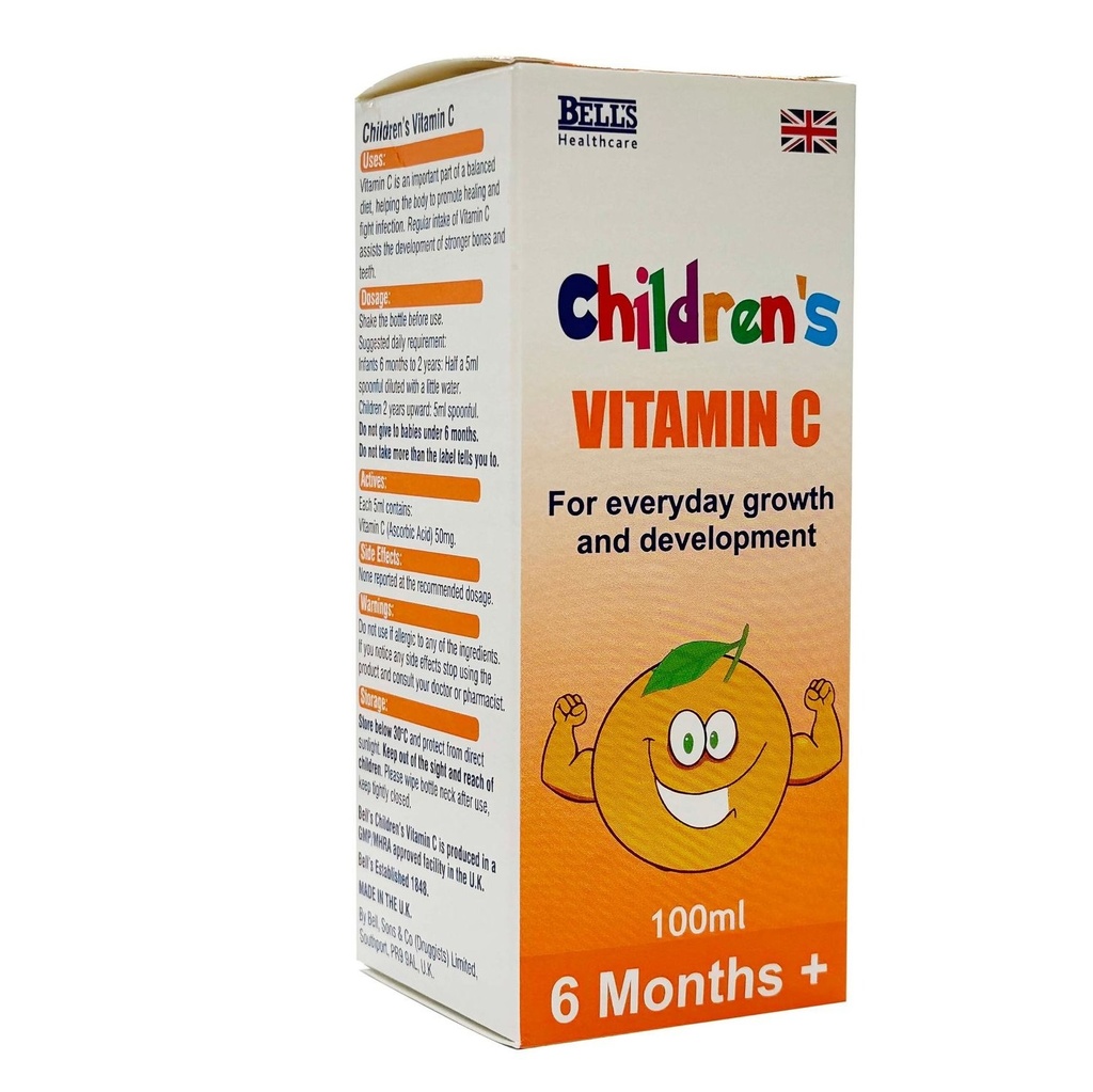 [ME-VIT12] VIT C SYRUP (BELLS) 100ML