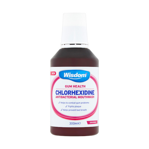 WISDOM CHLORHEX M/W 300ML ORIG