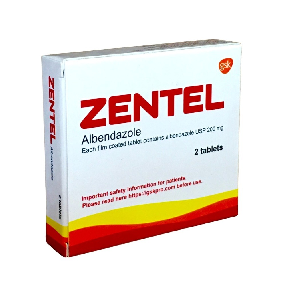 ZENTEL TABS 200MG