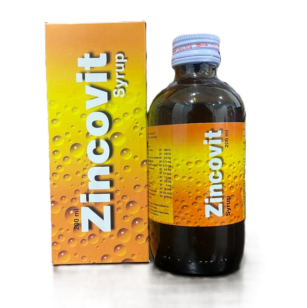 [ME-ZIN14] ZINCOVIT SYRUP 200ML