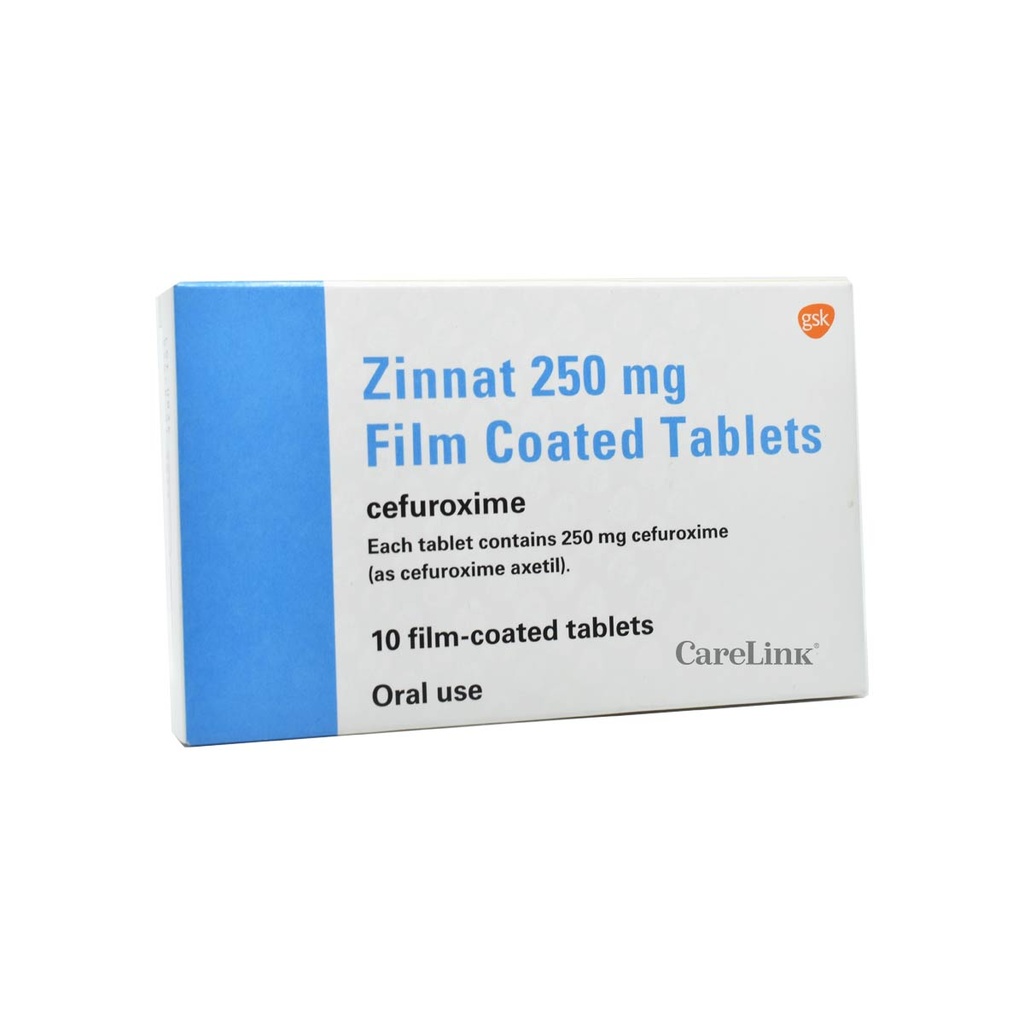 ZINNAT 250MG/TAB 10'S