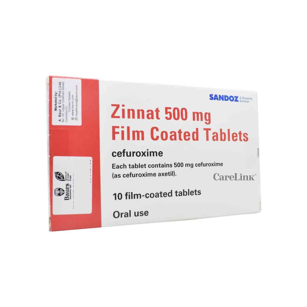 ZINNAT 500MG /TAB