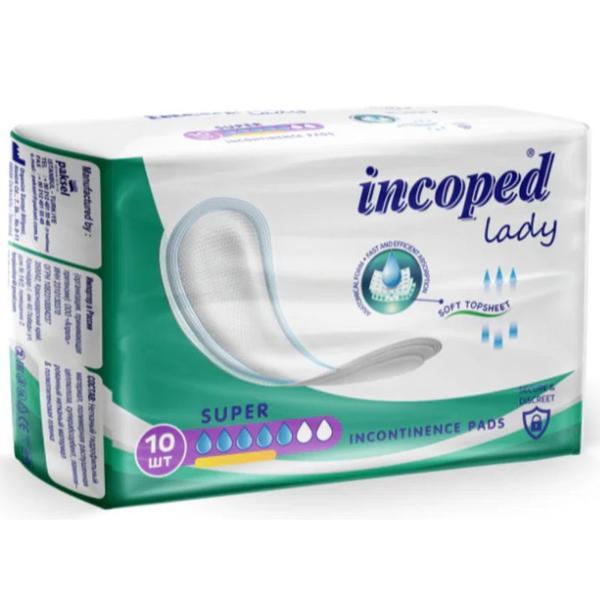 [SA-INC02] INCOPED LADY PADS 10'S (SUPER)