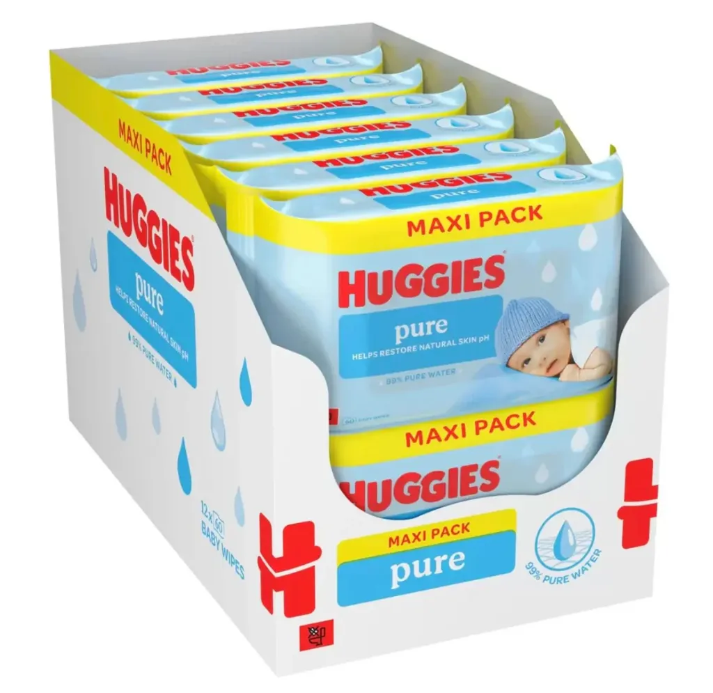 [BC-HUG06] HUGGIES WIPES REFILL MAXI 72'S