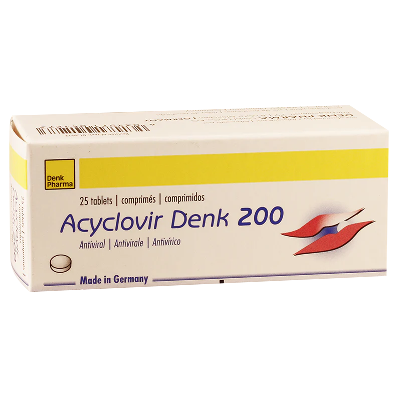 ACICLOVIR 200MG/TAB(DENK)