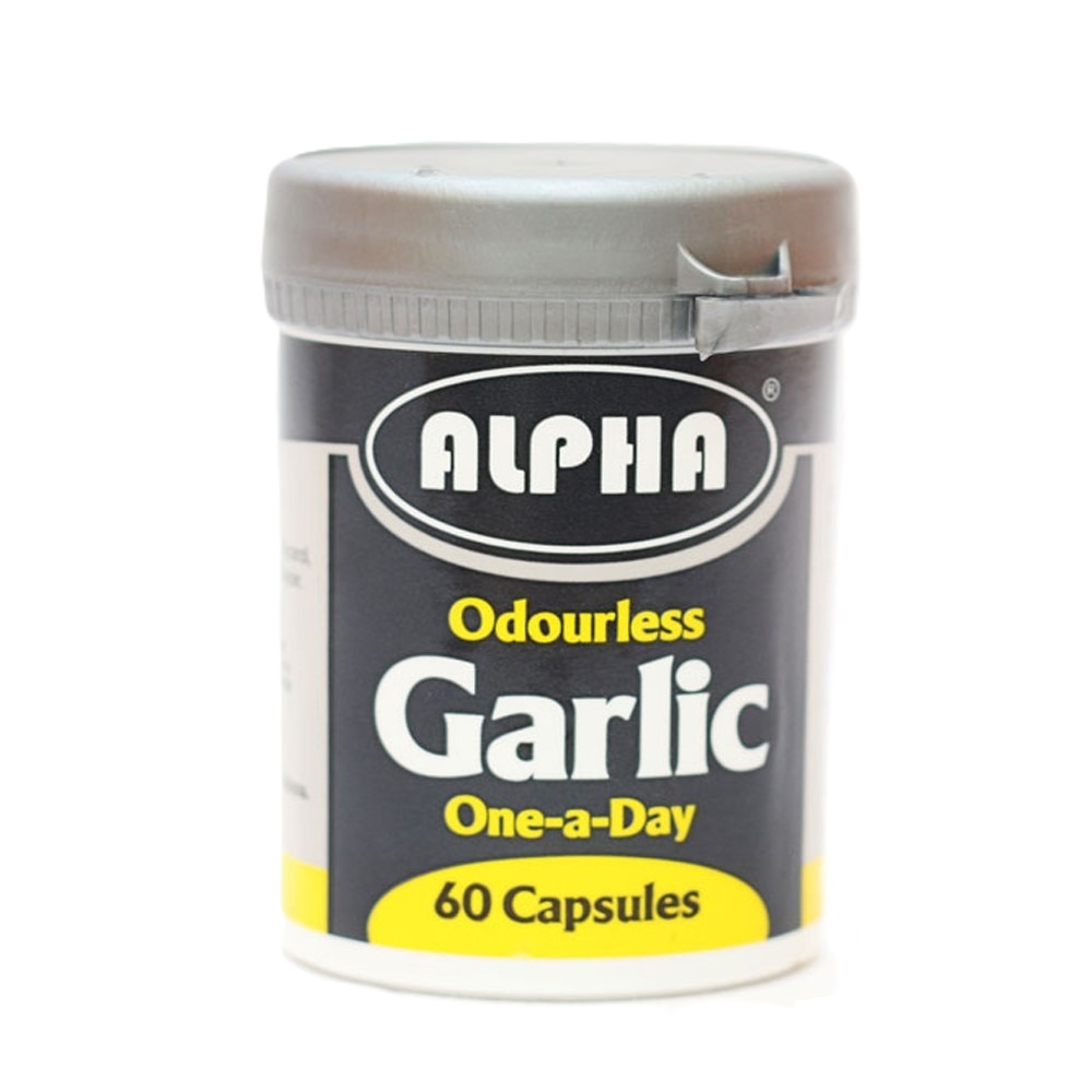 ALPHA GARLIC CAPS 60'S