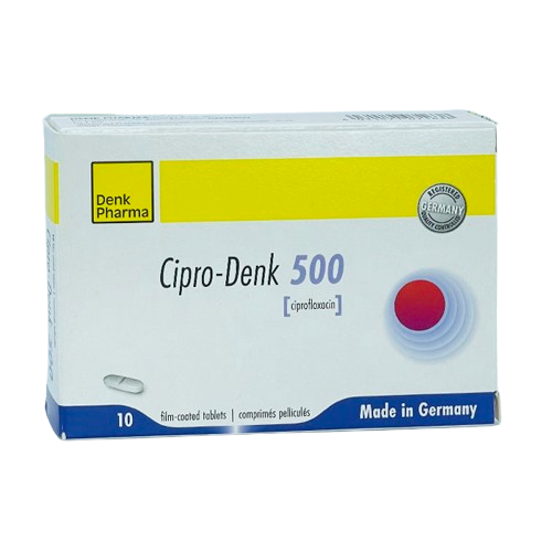 CIPRO DENK TAB 500MG /TAB