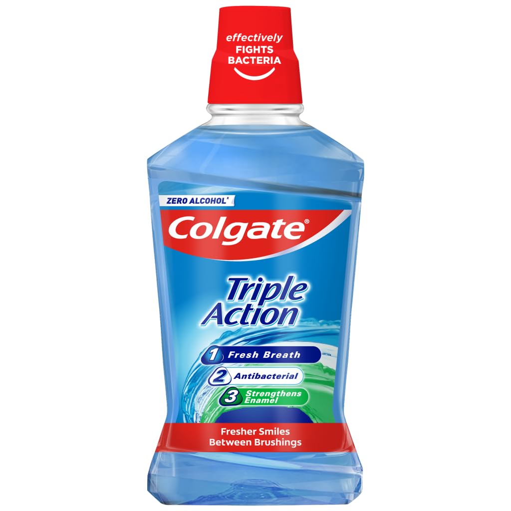 [DC-COL13] COLGATE TRIPLE ACTION M/WASH 500ML