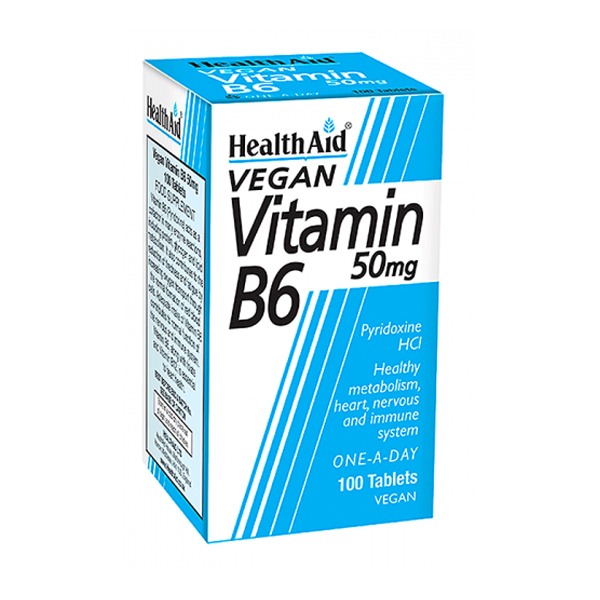 H'AID VIT B6 50MG 100'S TAB