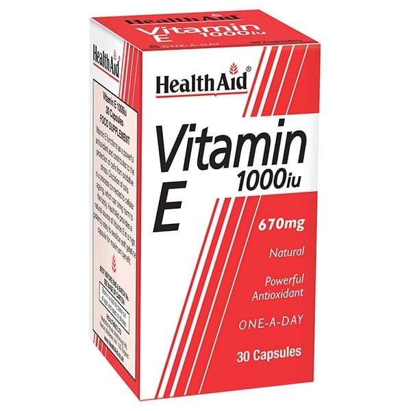 H'AID VIT E 1000IU 30'S