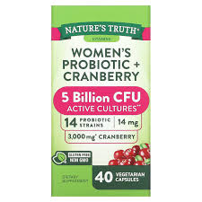 NATURE'S TRUTH PROB.+CRANB. 5B CAP 40'S
