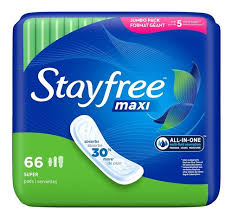 [SA-STA14] STAY FREE MAXI PAD 66'S