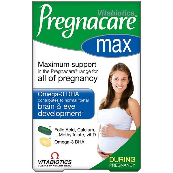 [ME-PRE10] PREGNACARE MAX CAP 84'S