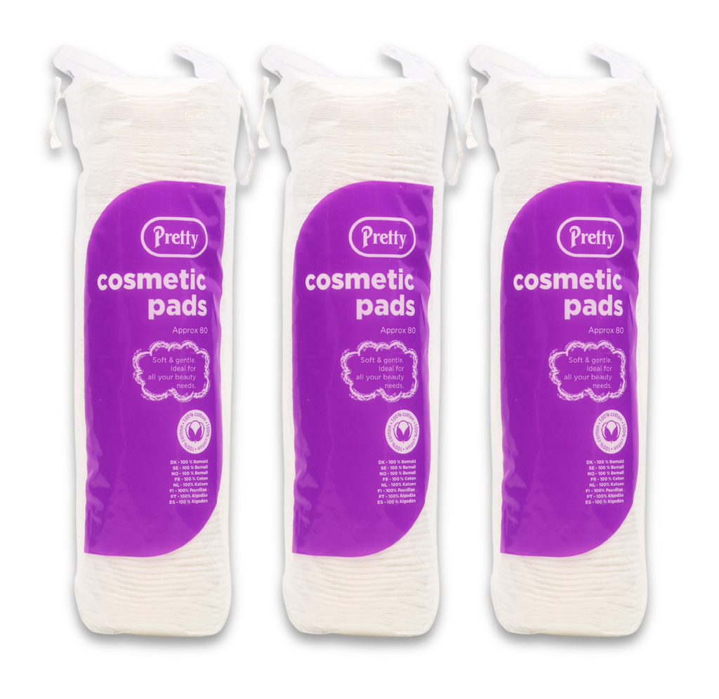 PRETTY COSMETIC PADS 80'S