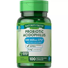 NATURE'S TRUTH PROBIOTIC ACIDOPHILUS 100'S