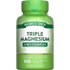 NATURE'S TRUTH TRIPLE MAGNESIUM 3IN1 COMPLEX 100'S
