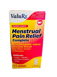 VALURx MENSTRUAL PAIN RELIEF CAP 15'S