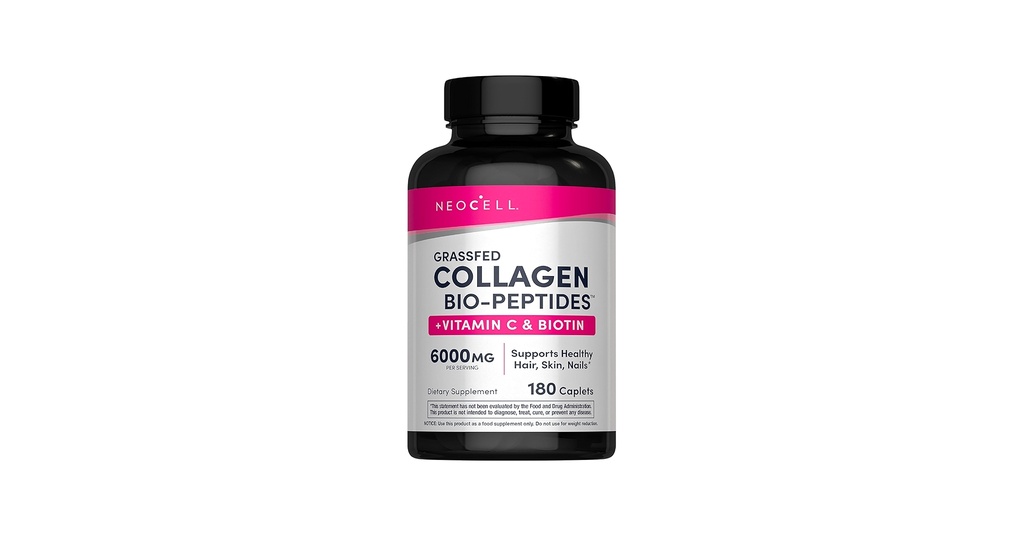 NEOCELL COLLAGEN PEPTIDES + C & BIOTIN TAB 180'S