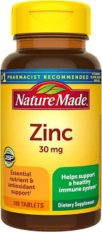 NATURE MADE ZINC 30MG TAB 100'S