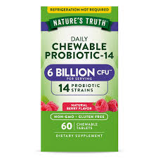 NATURE'S TRUTH CHEWABLE PROBIOTIC-14 6B TAB 60'S