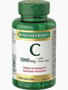 NATURE'S BOUNTY VIT C 1000MG CAP 100'S