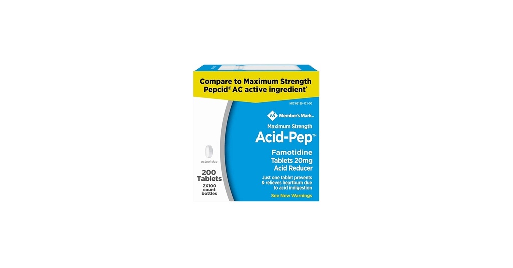 MEMBER'S MARK ACID-PEP TAB 100'S