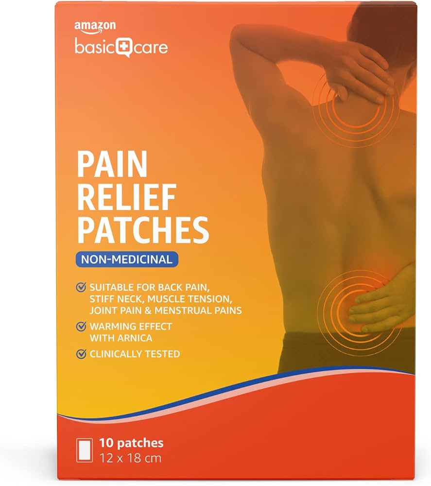 BASIC+CARE PAIN RELIEF PATCHES 10'S