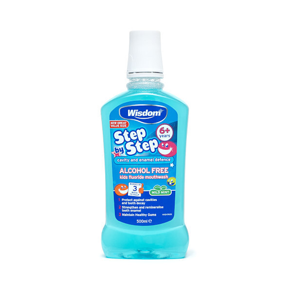 WISDOM S/S M/WASH 6YRS+ 500ML