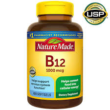 NATURE MADE VIT B12 1000MCG SOFTGELS 400'S