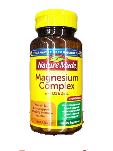 NATURE MADE MAGNESIUM COMPLEX CAPS 90'S