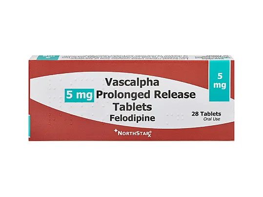 VASCALPHA 5MG IMP. PK 28'S (ACCORD)