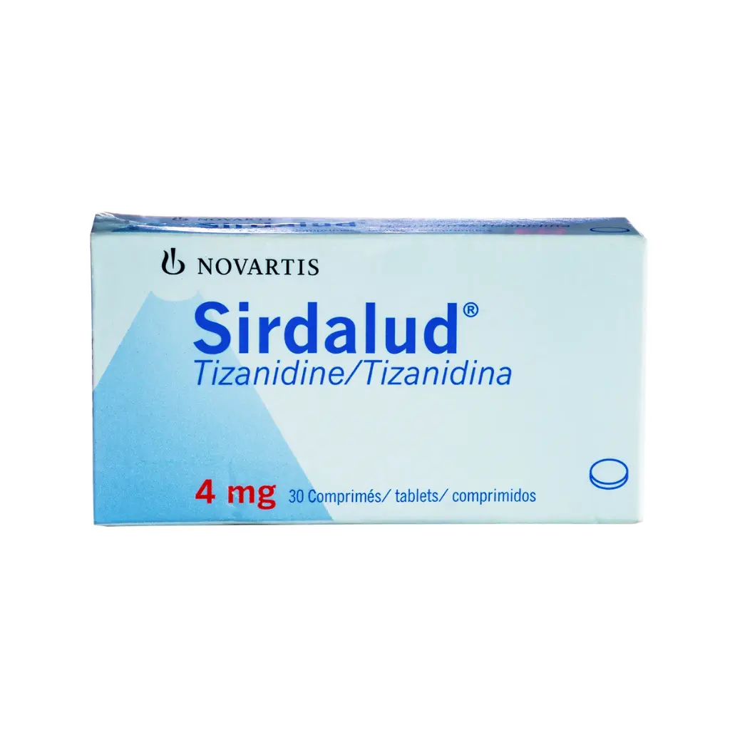 SIRDALUD 4MG (TIZANIDINE)/ TABS 30'S