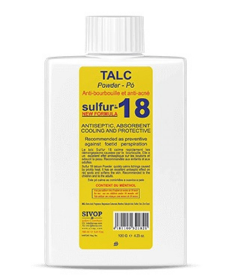 SULFUR-18 TALC POWDER