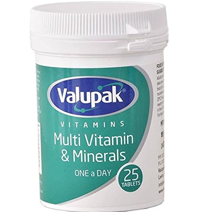 VAL. M'VITE & MINERAL TAB 25'S