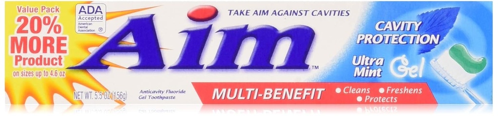AIM TOOTH PASTE 156G