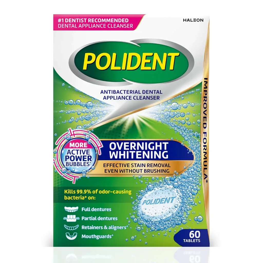 POLIGRIP WHITENING CLEANSER