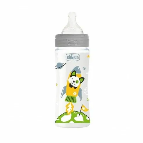 CHICCO FEEDING BOTTLE 4M+330ML