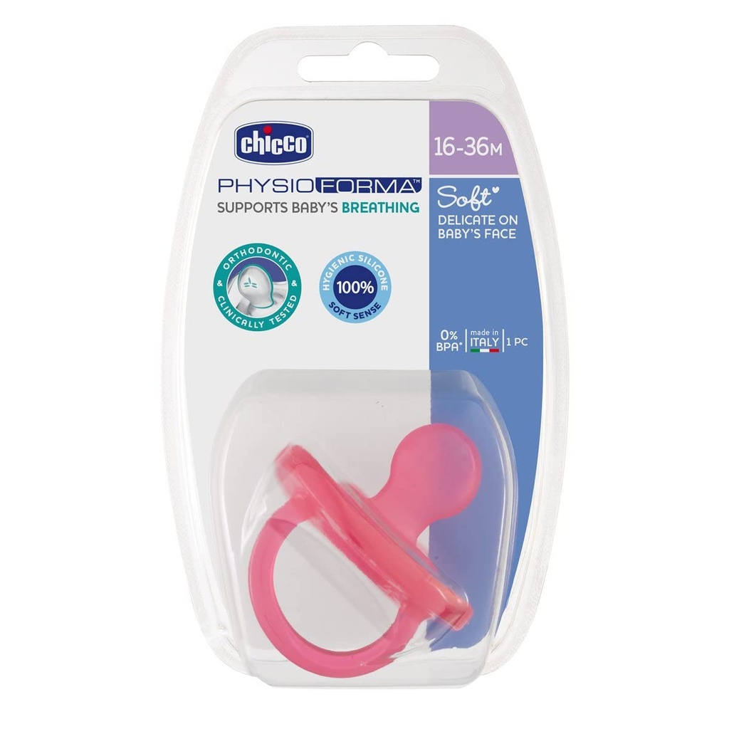 CHICCO SOOTHER PHYSIO SOFT 12M+