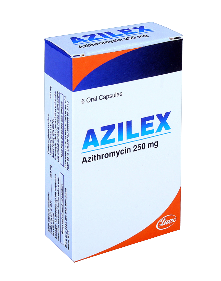 [ME-AZI07] AZILEX CAPSULES 250MG/CAP 6'S