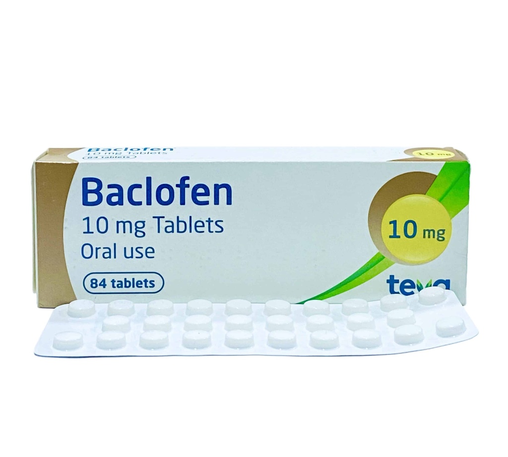 [ME-BAC01] BACLOFEN /TAB 10MG 84'S