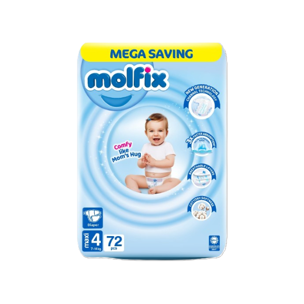 MOLFIX DIAPERS GIGA PK (ALL SIZES)