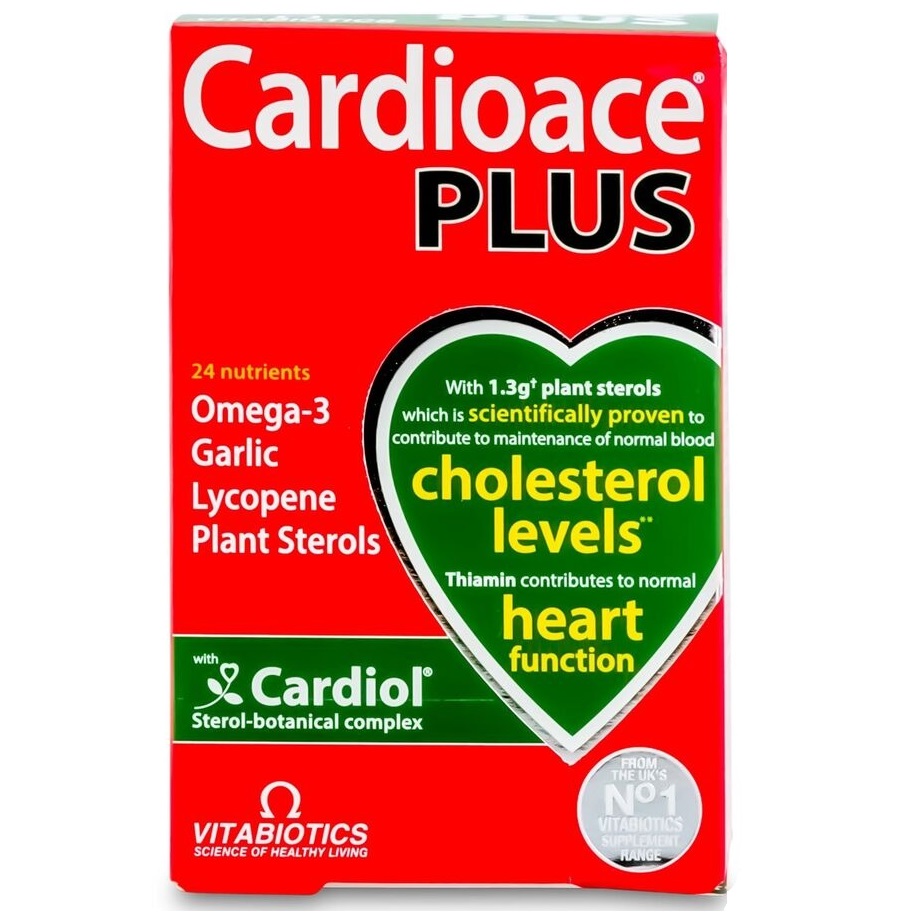 CARDIOACE PLUS CAPS 60'S