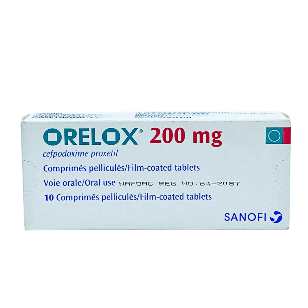 ORELOX 200MG/TAB 10'S